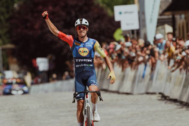 Czech national Road cycling, Rad, Radsport, Strasse championships 2026 Jesenik, road cycling, Mathias Vacek (Lidl - Trek), on June 28, 2026, Jesenik, Czechia. (CTKxPhoto JanxBrychta) CTKPhotoF202606280022101  CTKPhotoF202606280022101