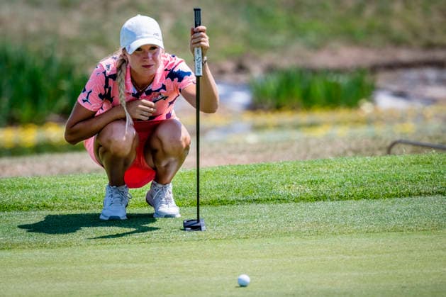 The Tipsport Czech Ladies Open golf tournament from the Ladies European Tour (LET) series in Beroun, Czech Republic, June 28, 2026. Tereza Zapletal Kozeluhova from Czechia. (CTKxPhoto VitxSimanek) CTKPhotoP2026062805092  CTKPhotoP2026062805092