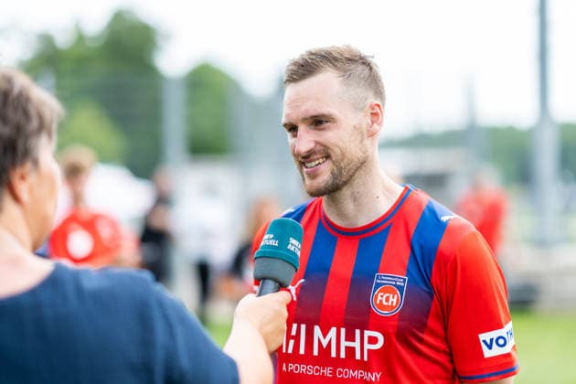Patrick Mainka (FC Heidenheim, 06), 1.FC Heidenheim, Trainingsauftakt, Fußball, 2. Bundesliga, Saison 2026 2027, 28.06.2026, 1.FC Heidenheim, Trikotvorstellung, Fußball, 2. Bundesliga, Saison 2026 2027, 28.06.2026 Heidenheim *** Patrick Mainka, FC Heidenheim, 06, 1 FC Heidenheim, Start of Training, Soccer, 2. Bundesliga, 2026–2027 Season, June 28, 2026, 1 FC Heidenheim, jersey unveiling, soccer, 2. Bundesliga, 2026–2027 season, June 28, 2026, Heidenheim Copyright: xEibner-Pressefoto MaxxVogelx EP_MVL