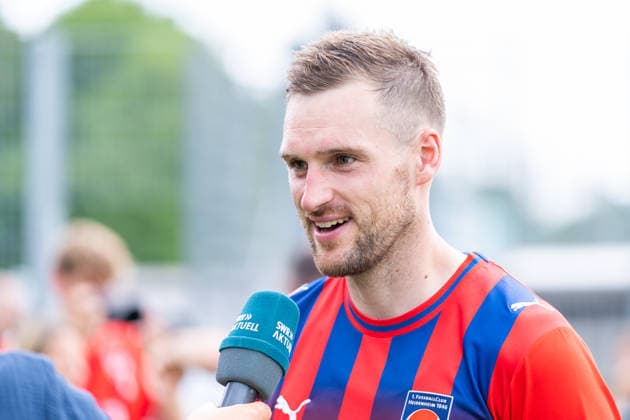 Patrick Mainka (FC Heidenheim, 06), 1.FC Heidenheim, Trainingsauftakt, Fußball, 2. Bundesliga, Saison 2026 2027, 28.06.2026, 1.FC Heidenheim, Trikotvorstellung, Fußball, 2. Bundesliga, Saison 2026 2027, 28.06.2026 Heidenheim *** Patrick Mainka, FC Heidenheim, 06, 1 FC Heidenheim, Start of Training, Soccer, 2. Bundesliga, 2026–2027 Season, June 28, 2026, 1 FC Heidenheim, jersey unveiling, soccer, 2. Bundesliga, 2026–2027 season, June 28, 2026, Heidenheim Copyright: xEibner-Pressefoto MaxxVogelx EP_MVL
