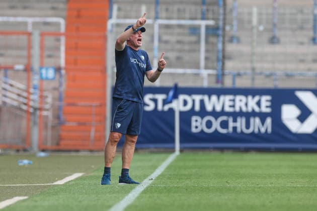 28.06.2026, Fussball, Saison 2026 2027, Testspiel, VfL Bochum - Vonovia Allstars, Trainer Uwe Rösler (VfL Bochum) Bochum Vonovia Ruhrstadion NRW Deutschland xRHR-FOTO TRx *** June 28, 2026, Soccer, 2026–2027 Season, Friendly Match, VfL Bochum Vonovia Allstars, Coach Uwe Rösler, VfL Bochum, Bochum, Vonovia Ruhrstadion, North Rhine-Westphalia, Germany, xRHR, PHOTO, TRx Copyright: RHR-FOTOx RHR-FOTO TR