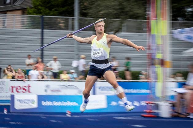 RATINGEN, GERMANY - JUNE 28, 2026 : Sven Jansons (NED Netherlands) competing in the javelin during the Multisport Event at Stadion Ratingen on June 28, 2026 in Ratingen, Germany. Nordrhein-Westfalen Germany Copyright: xLeahxKohringx