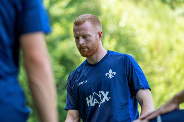 Freisteller, Portrait Paul Will (SV Darmstadt 98, 28) beim Training, GER, Trainingsauftakt SV Darmstadt 98, Fussball, 2. Bundesliga, Saison 2026 2027, 28.06.2026, DFL REGULATIONS PROHIBIT ANY USE OF PHOTOGRAPHS AS IMAGE SEQUENCES AND OR QUASI-VIDEO, GER, Trainingsauftakt SV Darmstadt 98, Fussball, 2. Bundesliga, Saison 2026 2027, 28.06.2026 Lindenfels-Winterkasten *** Close-up, Portrait of Paul Will of SV Darmstadt 98, 28, during training, GER, SV Darmstadt 98 training kickoff, Soccer, 2. Bundesliga, 2026–2027 season, June 28, 2026, DFL regulations prohibit any use of photographs as image sequences and or quasi-video, GER, SV Darmstadt 98 training kickoff, soccer, 2. Bundesliga, 2026–2027 season, June 28, 2026, Lindenfels Winterkasten Copyright: xEibner-Pressefoto Jan-NiclasxGrox EP_JGG