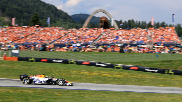 MOTORSPORTS, FORMULA 1 - GP of Austria 2026 SPIELBERG,AUSTRIA,28.JUN.26 - MOTORSPORTS, FORMULA 1 - Grand Prix of Austria, Red Bull Ring. Image shows Arvid Lindblad (GBR Racing Bulls).  GEPAxpictures xMarioxBuehner-Weinrauch