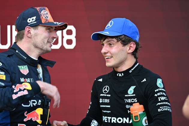 Max Verstappen 3, Oracle Red Bull Racing, Andrea Kimi Antonelli 12, Mercedes-AMG Petronas F1 Team, Siegerehrung,Rennen, Grosser Preis von Oesterreich, Motorsport, Herren, Formel 1, 28.06.2026 Spielberg Steiermark Austria *** Max Verstappen 3, Oracle Red Bull Racing, Andrea Kimi Antonelli 12, Mercedes AMG Petronas F1 Team, Award Ceremony, Race, Austrian Grand Prix, Motorsports, Men, Formula 1, June 28, 2026, Spielberg, Styria, Austria Copyright: xkolbert-press MartinxWdziecznyx