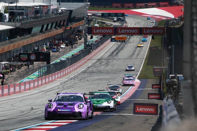 22 Dirk Schouten (NLD, Looping by CarTech), Porsche Mobil 1 Supercup at Red Bull Ring on June 28, 2026 in Spielberg, Austria. (Photo by HOCH ZWEI) Spielberg Austria *** 22 Dirk Schouten (NLD), Looping by CarTech, Porsche Mobil 1 Supercup at the Red Bull Ring on June 28, 2026, in Spielberg, Austria. Photo by HOCH ZWEI, Spielberg, Austria