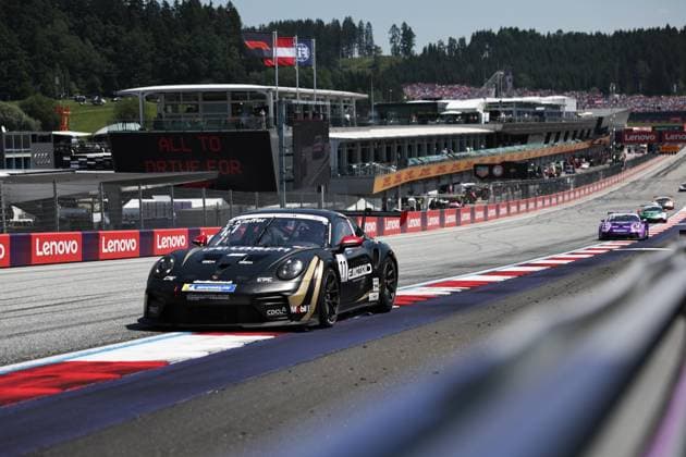 11 Chester Kieffer (LUX, Schumacher CLRT), Porsche Mobil 1 Supercup at Red Bull Ring on June 28, 2026 in Spielberg, Austria. (Photo by HOCH ZWEI) Spielberg Austria *** 11 Chester Kieffer LUX, Schumacher CLRT, Porsche Mobil 1 Supercup at the Red Bull Ring on June 28, 2026, in Spielberg, Austria. Photo by HOCH ZWEI, Spielberg, Austria