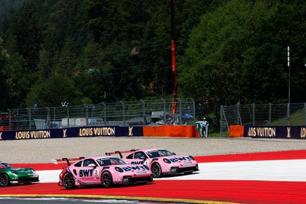 Start, 2 Marcus Amand (FIN, BWT Lechner Racing), 1 Robert de Haan (NLD, BWT Lechner Racing), Porsche Mobil 1 Supercup at Red Bull Ring on June 28, 2026 in Spielberg, Austria. (Photo by HOCH ZWEI) Spielberg Austria *** Start, 2 Marcus Amand (FIN), BWT Lechner Racing, 1 Robert de Haan (NLD), BWT Lechner Racing, Porsche Mobil 1 Supercup at the Red Bull Ring on June 28, 2026, in Spielberg, Austria. Photo by HOCH ZWEI, Spielberg, Austria