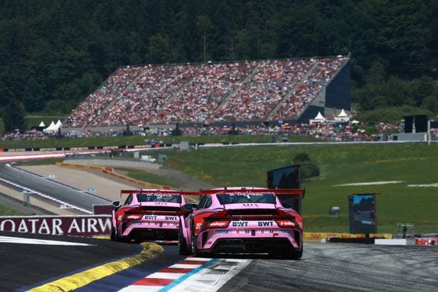 1 Robert de Haan (NLD, BWT Lechner Racing), 2 Marcus Amand (FIN, BWT Lechner Racing), Porsche Mobil 1 Supercup at Red Bull Ring on June 28, 2026 in Spielberg, Austria. (Photo by HOCH ZWEI) Spielberg Austria *** 1 Robert de Haan (NLD), BWT Lechner Racing; 2 Marcus Amand (FIN), BWT Lechner Racing; Porsche Mobil 1 Supercup at the Red Bull Ring on June 28, 2026, in Spielberg, Austria. Photo by HOCH ZWEI, Spielberg, Austria
