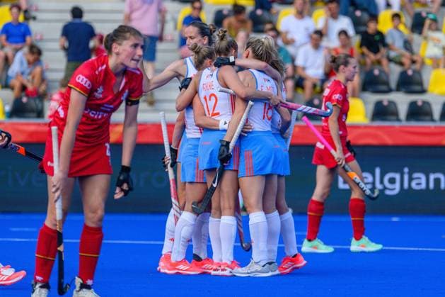 Field hockey, women’s, FIH Pro League, Belgium v Netherlands