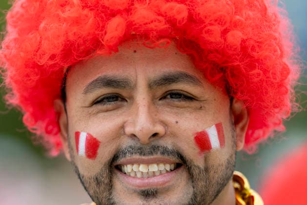 June 28, 2026, Los Angeles, California, USA: Fans arrive before the FIFA World Cup, WM, Weltmeisterschaft, Fussball Round of 32 soccer match between Canada and South Africa at SoFi Stadium in Inglewood, Calif., Sunday, June 28, 2026. World Cup 2026: Canada Vs South Africa  - ZUMAc68_ 20260628_zaf_c68_003 Copyright: xRingoxChiux