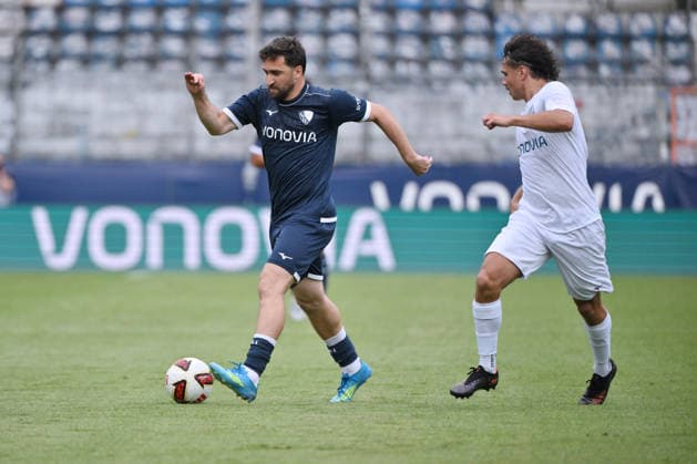 Berkan Taz (VfL Bochum), li. 28.06.2026, Fussball 2. Bundesliga, Saison 2026 2027, Testspiel, VfL Bochum - Vonovia Allstars Bochum Vonovia Ruhrstadion Nordrhein Westfalen Deutschland *** Berkan Taz, VfL Bochum, June 28, 2026, Soccer, 2. Bundesliga, 2026–2027 season, Friendly Match, VfL Bochum vs. Vonovia Allstars, Bochum, Vonovia Ruhrstadion, North Rhine-Westphalia, Germany Team2