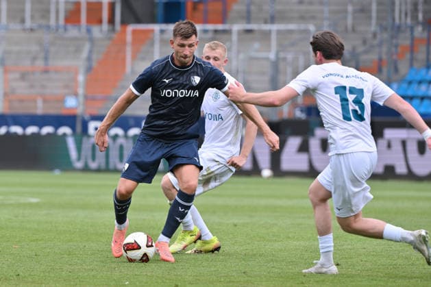 Daniel Hanslik (VfL Bochum) 28.06.2026, Fussball 2. Bundesliga, Saison 2026 2027, Testspiel, VfL Bochum - Vonovia Allstars Bochum Vonovia Ruhrstadion Nordrhein Westfalen Deutschland *** Daniel Hanslik, VfL Bochum, June 28, 2026, Soccer, 2. Bundesliga, 2026–2027 Season, Friendly Match, VfL Bochum vs. Vonovia Allstars, Bochum, Vonovia Ruhrstadion, North Rhine-Westphalia, Germany Team2