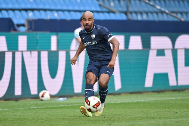 Jean Manuel Mbom (VfL Bochum) 28.06.2026, Fussball 2. Bundesliga, Saison 2026 2027, Testspiel, VfL Bochum - Vonovia Allstars Bochum Vonovia Ruhrstadion Nordrhein Westfalen Deutschland *** Jean Manuel Mbom, VfL Bochum, June 28, 2026, Soccer, 2. Bundesliga, 2026–2027 season, Friendly Match, VfL Bochum vs. Vonovia Allstars, Bochum, Vonovia Ruhrstadion, North Rhine-Westphalia, Germany Team2