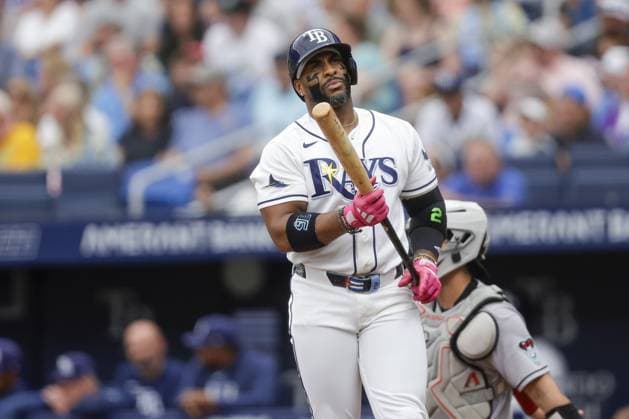 June 28, 2026, St. Petersburg, Florida, USA: Tampa Bay Rays designated hitter Yandy DoÂ­az (2) at bat in the first inning against the Arizona Diamondbacks on Sunday, June 28, 2026 in St. Petersburg. St. Petersburg USA - ZUMAs70_ 0860238217st Copyright: xLuisxSantanax