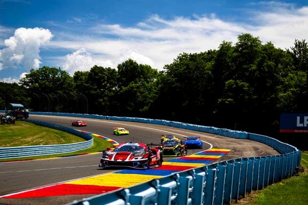 AUTO - 6 HOURS OF THE GLEN 2026 033 AGOSTINI Riccardo (ita), CALADO James (gbr), Triarsi Competizione, Ferrari 296 GT3 Evo, action during the Six Hours of the Glen 2026, 6th round of the 2026 IMSA WeatherTech SportsCar Championship, from June 26 to 28 on the Watkins Glen International in Watkins Glen, New York, United States of America - Watkins GlenUnited States  Copyright: xFabrizioxBoldonix