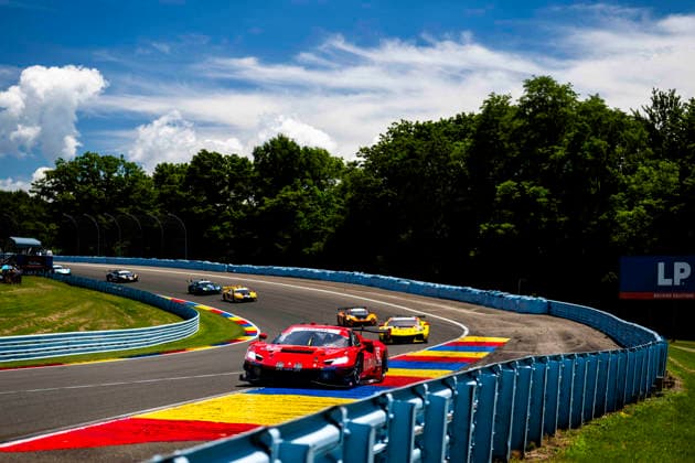 AUTO - 6 HOURS OF THE GLEN 2026 62 RIGON Davide (ita), SERRA Daniel (bra), Risi Competizione, Ferrari 296 GT3 Evo, action during the Six Hours of the Glen 2026, 6th round of the 2026 IMSA WeatherTech SportsCar Championship, from June 26 to 28 on the Watkins Glen International in Watkins Glen, New York, United States of America - Watkins GlenUnited States  Copyright: xFabrizioxBoldonix