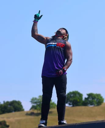 28.06.2026, MASH Munich 2026, Olympia Park Muenchen, im Bild: Juan Caicedo (COL) *** June 28, 2026, MASH Munich 2026, Olympic Park, Munich; pictured: Juan Caicedo (COL)