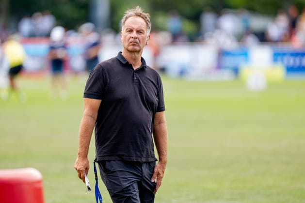 Ratingen, 28.06.2026, Leichathletik, Mehrkampf Claus Lufen im Stadion auf dem Rasen *** Ratingen, June 28, 2026, Track and Field, Combined Events: Claus Lufen on the grass at the stadium