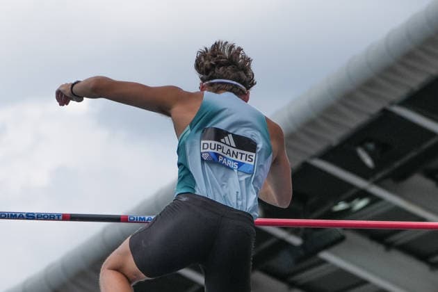 June 28, 2026, Paris, Å½Le-De-France, France: Armand Duplantis of Sweden clears the bar during the men s pole vault final at the Wanda Diamond League Meeting de Paris at Stade Charlo ty. Paris France - ZUMAh209 20260628_zsp_h209_014 Copyright: xAlixHabibx