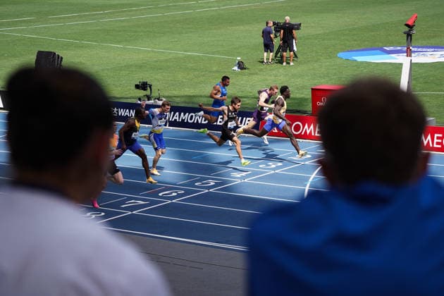 June 28, 2026, Paris, Å½Le-De-France, France: Fans watch on as events get underway during the Wanda Diamond League Meeting de Paris at Stade Charlo ty. Paris France - ZUMAh209 20260628_zsp_h209_051 Copyright: xAlixHabibx