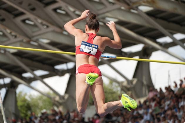 June 28, 2026, Paris, Å½Le-De-France, France: Imogen Ayris of New Zealand clears the bar during the women s pole vault competition at the Wanda Diamond League Meeting de Paris at Stade Charlo ty. Paris France - ZUMAh209 20260628_zsp_h209_057 Copyright: xAlixHabibx