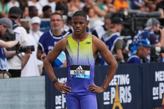 June 28, 2026, Paris, Å½Le-De-France, France: Zakithi Nene of South Africa waits ahead of the men s 400m final during the Wanda Diamond League Meeting de Paris at Stade Charlo ty. Paris France - ZUMAh209 20260628_zsp_h209_076 Copyright: xAlixHabibx