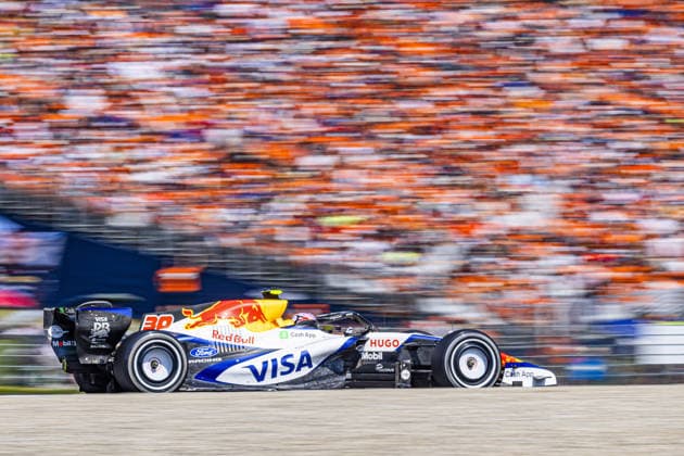 IPA86182709 - (30) Liam Lawson (NZL) - Visa Cash App Racing Bulls F1 Team - Racing Bulls VCARB03 - Red Bull Ford during the 2026 Formula 1 Rolex Austrian Grand Prix at the Red Bull Ring in Spielberg, Austria. Round 10 of the 2026 FIA Formula One World Championship, WM, Weltmeisterschaft held June 26–28, 2026. The Red Bull Ring in Spielberg, nestled amid the scenic hills of Styria, is one of the shorter circuits on the calendar yet delivers intense wheel-to-wheel racing. During the 2026 Austrian Grand Prix, part of the Formula 1 Championship, on June 28, 2026  Copyright: xEricxLexGalliotx xAlessioxDexMarcox xAvens-images.com AvensImages IPAxSportx xx 86182709