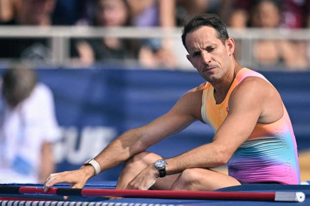 Wanda Diamond League in Paris FA Renaud Lavillenie competes during the Wanda Diamond League tournament at the Charlety Stadium in Paris on June 28, 2026. Photo by Firas Abdullah ABACAPRESS.COM Paris Ile-de-France France  Copyright: xAbdullahxFiras ABACAx
