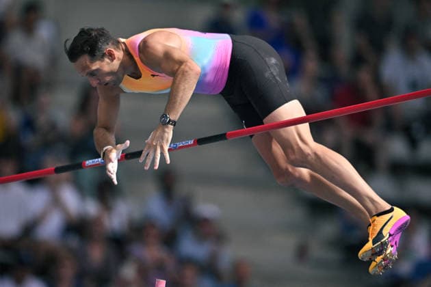 Wanda Diamond League in Paris FA Renaud Lavillenie competes during the Wanda Diamond League tournament at the Charlety Stadium in Paris on June 28, 2026. Photo by Firas Abdullah ABACAPRESS.COM Paris Ile-de-France France  Copyright: xAbdullahxFiras ABACAx
