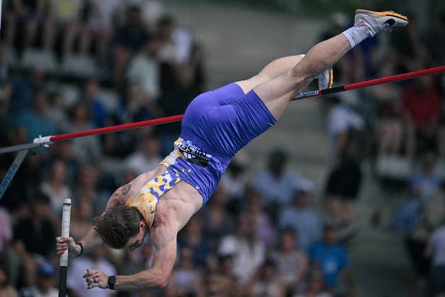 Wanda Diamond League in Paris FA Christopher Nilsen competes during the Wanda Diamond League tournament at the Charlety Stadium in Paris on June 28, 2026. Photo by Firas Abdullah ABACAPRESS.COM Paris Ile-de-France France  Copyright: xAbdullahxFiras ABACAx