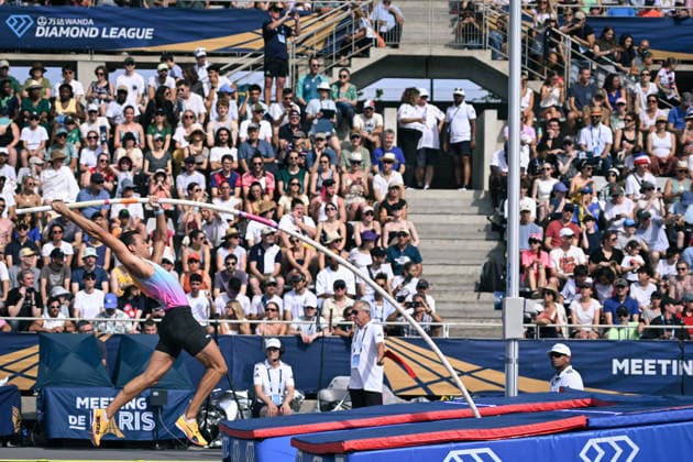 Wanda Diamond League in Paris FA KC Lightfoot competes during the Wanda Diamond League tournament at the Charlety Stadium in Paris on June 28, 2026. Photo by Firas Abdullah ABACAPRESS.COM Paris Ile-de-France France  Copyright: xAbdullahxFiras ABACAx