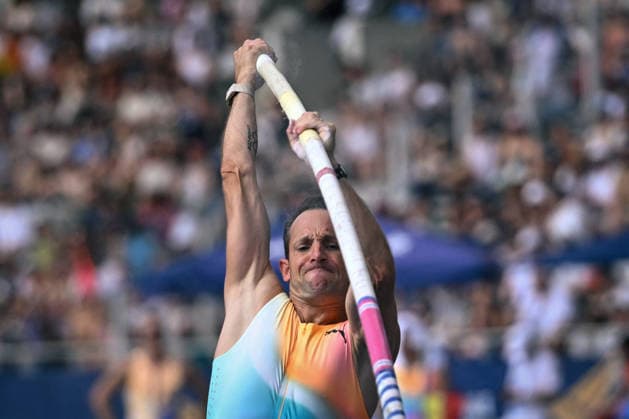 Wanda Diamond League in Paris FA Renaud Lavillenie competes during the Wanda Diamond League tournament at the Charlety Stadium in Paris on June 28, 2026. Photo by Firas Abdullah ABACAPRESS.COM Paris Ile-de-France France  Copyright: xAbdullahxFiras ABACAx
