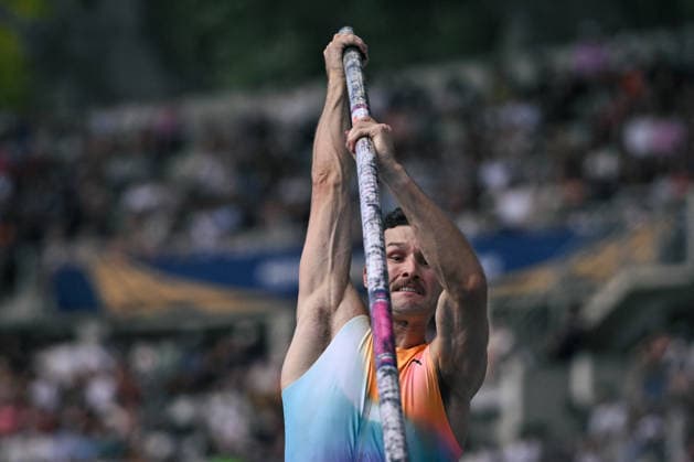 Wanda Diamond League in Paris FA Kurtis Marschall competes during the Wanda Diamond League tournament at the Charlety Stadium in Paris on June 28, 2026. Photo by Firas Abdullah ABACAPRESS.COM Paris Ile-de-France France  Copyright: xAbdullahxFiras ABACAx