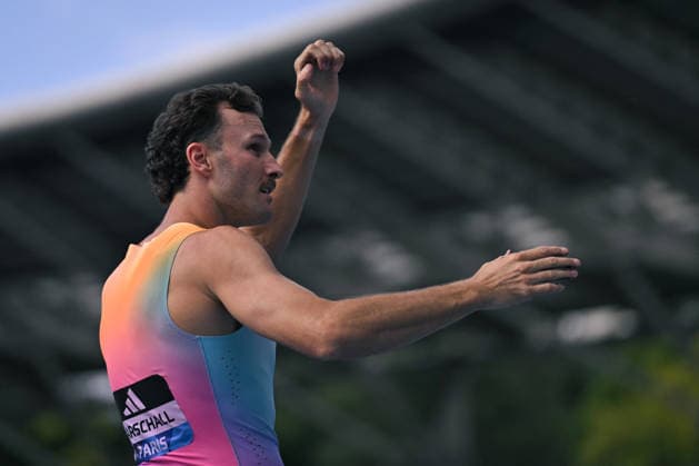 Wanda Diamond League in Paris FA Kurtis Marschall competes during the Wanda Diamond League tournament at the Charlety Stadium in Paris on June 28, 2026. Photo by Firas Abdullah ABACAPRESS.COM Paris Ile-de-France France  Copyright: xAbdullahxFiras ABACAx