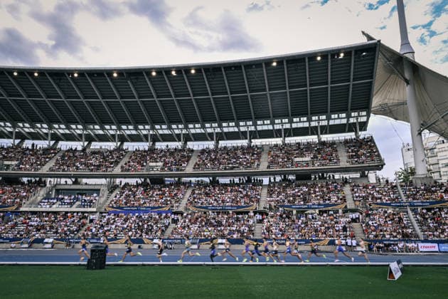 Wanda Diamond League in Paris FA Athletes compete during the Wanda Diamond League tournament at the Charlety Stadium in Paris on June 28, 2026. Photo by Firas Abdullah ABACAPRESS.COM Paris Ile-de-France France  Copyright: xAbdullahxFiras ABACAx