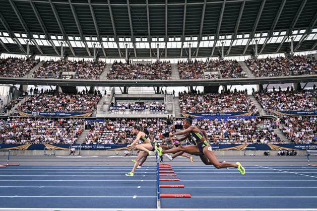 Wanda Diamond League in Paris FA Athletes compete during the Wanda Diamond League tournament at the Charlety Stadium in Paris on June 28, 2026. Photo by Firas Abdullah ABACAPRESS.COM Paris Ile-de-France France  Copyright: xAbdullahxFiras ABACAx