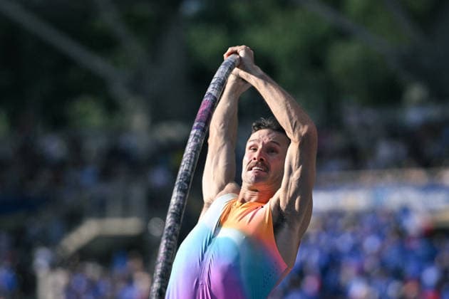 Wanda Diamond League in Paris FA Kurtis Marschall competes during the Wanda Diamond League tournament at the Charlety Stadium in Paris on June 28, 2026. Photo by Firas Abdullah ABACAPRESS.COM Paris Ile-de-France France  Copyright: xAbdullahxFiras ABACAx