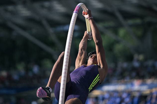 Wanda Diamond League in Paris FA Baptiste Thiery competes during the Wanda Diamond League tournament at the Charlety Stadium in Paris on June 28, 2026. Photo by Firas Abdullah ABACAPRESS.COM Paris Ile-de-France France  Copyright: xAbdullahxFiras ABACAx