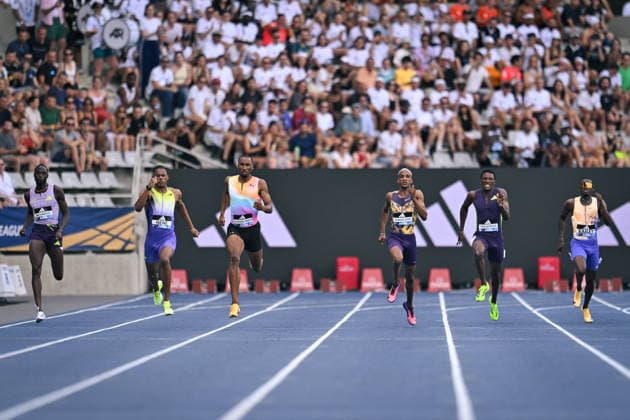 Wanda Diamond League in Paris FA Busang Collen Kebinatshipi competes with athletes during the Wanda Diamond League tournament at the Charlety Stadium in Paris on June 28, 2026. Photo by Firas Abdullah ABACAPRESS.COM Paris Ile-de-France France  Copyright: xAbdullahxFiras ABACAx