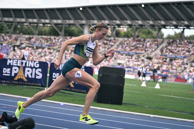 Wanda Diamond League in Paris FA Femke Broeders-Bol competes during the Wanda Diamond League tournament at the Charlety Stadium in Paris on June 28, 2026. Photo by Firas Abdullah ABACAPRESS.COM Paris Ile-de-France France  Copyright: xAbdullahxFiras ABACAx