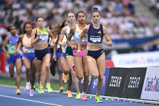 Wanda Diamond League in Paris FA Myrte Van Der Schoot competes during the Wanda Diamond League tournament at the Charlety Stadium in Paris on June 28, 2026. Photo by Firas Abdullah ABACAPRESS.COM Paris Ile-de-France France  Copyright: xAbdullahxFiras ABACAx