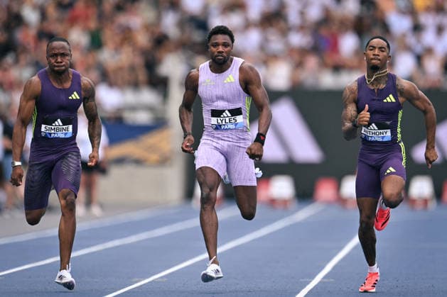 Wanda Diamond League in Paris FA Noah Lyles competes during the Wanda Diamond League tournament at the Charlety Stadium in Paris on June 28, 2026. Photo by Firas Abdullah ABACAPRESS.COM Paris Ile-de-France France  Copyright: xAbdullahxFiras ABACAx
