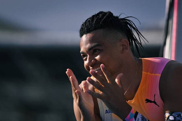 Wanda Diamond League in Paris FA Emmanouil Karalis competes during the Wanda Diamond League tournament at the Charlety Stadium in Paris on June 28, 2026. Photo by Firas Abdullah ABACAPRESS.COM Paris Ile-de-France France  Copyright: xAbdullahxFiras ABACAx