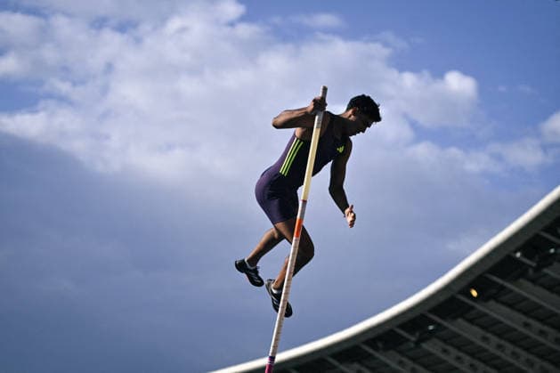 Wanda Diamond League in Paris FA Baptiste Thiery competes during the Wanda Diamond League tournament at the Charlety Stadium in Paris on June 28, 2026. Photo by Firas Abdullah ABACAPRESS.COM Paris Ile-de-France France  Copyright: xAbdullahxFiras ABACAx