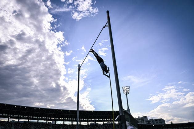 Wanda Diamond League in Paris FA Armand Duplantis competes during the Wanda Diamond League tournament at the Charlety Stadium in Paris on June 28, 2026. Photo by Firas Abdullah ABACAPRESS.COM Paris Ile-de-France France  Copyright: xAbdullahxFiras ABACAx