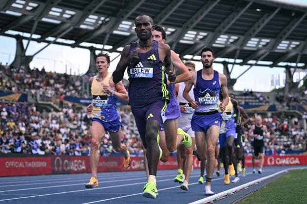 Wanda Diamond League in Paris FA Brihanu Balew competes during the Wanda Diamond League tournament at the Charlety Stadium in Paris on June 28, 2026. Photo by Firas Abdullah ABACAPRESS.COM Paris Ile-de-France France  Copyright: xAbdullahxFiras ABACAx