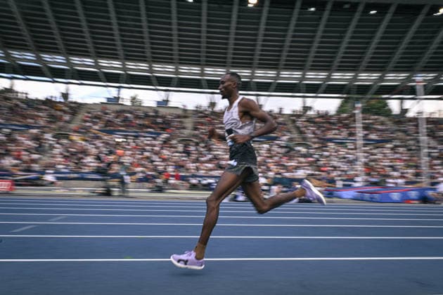 Wanda Diamond League in Paris FA Egide Ntakarutimana competes during the Wanda Diamond League tournament at the Charlety Stadium in Paris on June 28, 2026. Photo by Firas Abdullah ABACAPRESS.COM Paris Ile-de-France France  Copyright: xAbdullahxFiras ABACAx