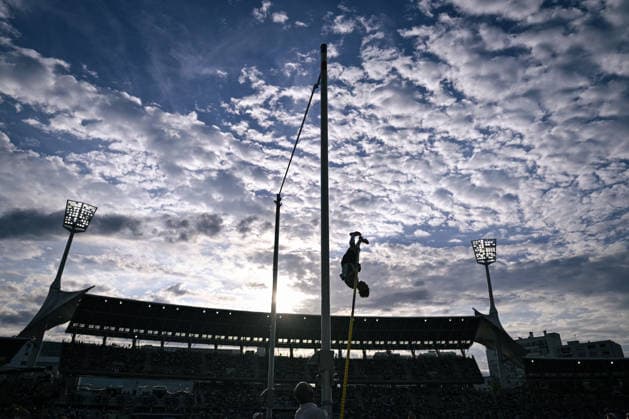 Wanda Diamond League in Paris FA Armand Duplantis competes during the Wanda Diamond League tournament at the Charlety Stadium in Paris on June 28, 2026. Photo by Firas Abdullah ABACAPRESS.COM Paris Ile-de-France France  Copyright: xAbdullahxFiras ABACAx