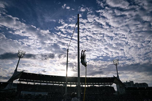 Wanda Diamond League in Paris FA Armand Duplantis competes during the Wanda Diamond League tournament at the Charlety Stadium in Paris on June 28, 2026. Photo by Firas Abdullah ABACAPRESS.COM Paris Ile-de-France France  Copyright: xAbdullahxFiras ABACAx
